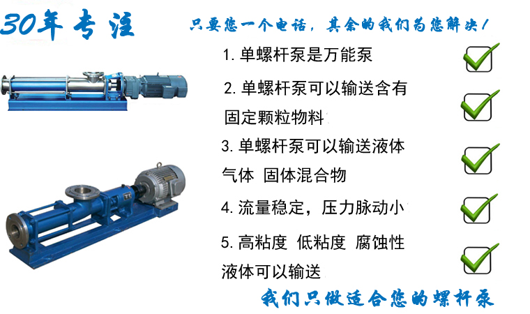 G單螺桿泵